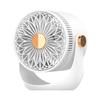 Ventilador de Circulación de Aire, Ventilador Plegable de Gran Flujo de Aire, Ventilador Eléctrico Humidificador para Exteriores, Ventilador Ligero Portátil, Ventilador Certificado Transfronterizo
