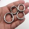 Anillo de resorte de aleación funda para teléfono móvil anillo a presión hebilla de resorte anillo anillo diy hebilla para llaves bolsa de embalaje accesorios