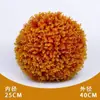 Eucalipto Artificial Bola de Grama Milan Plástico Bola Redonda Planta Verde Pendurada na Parede Interior Shopping Center Supermercado Decoração de Teto