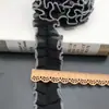 Novos Acessórios de Acabamento Plissado de Renda Bordado em Tela DIY Mangas Gola Bainha de Saia Cortina Decoração Tecido para Roupas