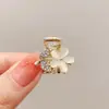 Mini Pinza para el Cabello con Forma de Corazón, Elegante Pasador de Princesa, Pinza de Media Presión Exquisita de Gama Alta, Pinza para Flequillo, Accesorio para el Cabello para Mujer