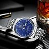Reloj para Hombre de Negocios Jinlangda Calendario Dual Resistente al Agua Cuarzo Suministro Directo de Fábrica Fuente de Distribución de Comercio Electrónico Transfronterizo