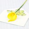 Mini Calla Lily de PU Flor Artificial Flor Artificial de Alta Qualidade Mini Calla Lily Artificial ao Toque Adereços para Fotos Flor Artificial