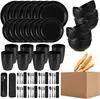 Conjunto de Louça de Palha de Trigo Transfronteiriço Tigela Prato Prato terno Louça de Plástico Doméstico Moda Simples Prato de Jantar Tigela de Arroz Copo de Água