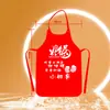 Delantales Desechables Personalizados para Niños, Engrosados para Cocina, Uso Comercial, Doméstico, Hotelero y de Catering, Delantales Desechables Impermeables y Resistentes a las Manchas