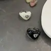 Anillo de Aceite Goteante Estilo Mismo Blogger Coreano Diseño de Nicho Sexy Anillo Apilable para Dedo Índice para Mujeres