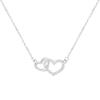 Collar de corazón rojo de internet para mujer, collar de corazón de amor, diseño de Corea del Sur, cadena para clavícula, joyería de amor simple, venta al por mayor de joyería