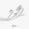 Pulsera de anillo de hilo de ganchillo personalizada gancho de joyería de cisne índice de lana anillo de cola tejida a crochet anillo gancho