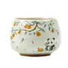 Fabricante Shishi Ruyi Panda Taza de Té Pequeña Taza de Maestro de Cerámica Taza de Té Personal Juego de Té Kung Fu Taza Luohan