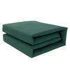 Colcha de Limpieza de Casa de Forma Única Verde Militar Bloque de Tofu Colcha de Entrenamiento Militar Lienzo con Forma Verde Militar Modelo Dormitorio Estudiantil