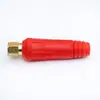 Conector Rápido Plug e Soquete para Máquina de Solda DKJ25-35-50-70 Quadrado Totalmente Cobre Estilo Europeu Plug Rápido Conector de Solda