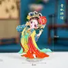 Imanes para Refrigerador de Ópera de Pekín, Imanes Metálicos de Personajes para Refrigerador, Imanes de Aleación Magnética de Yang Guifei de Estilo Antiguo Cultural y Creativo al por Mayor