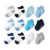 2025 Amazon Nuevo Antideslizante Punteado Calcetines de Barco de Tacón Pequeño Calcetines de Bebé Color Sólido Calcetines de Piso Calcetines para Niños Venta al por Mayor