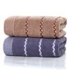 Toalhas de Algodão Puro por Atacado do Fabricante Gaoyang Barracas de Rua Mais Vendidas Toalhas Domésticas Jacquard Simples Podem Ser Bordadas Toalhas por Atacado