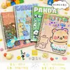 Capibara Láser Cuaderno de Espiral A5 Cuaderno Hello Kitty Diario de Estudiante 58 Hojas Páginas Interiores Gruesas Cuaderno Grande