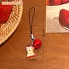 Novo Pingente de Corrente Criativa para Celular Apple Pingente de Chaveiro Sino Fofo Menina Ama Pingente Apple Atacado