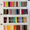 Fita de Acabamento Colorida com 268 Cores, Cordão de Borda, Cordão para Borda de Tambor, Cordão Decorativo para Bolsas e Decorações de Cama, em Estoque
