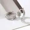 Pendientes Retro Franceses de Circonio para Mujer, Estilo Nuevo, Diseño de Nicho Único, Pendientes de Lujo Ligero, Pendientes de Moda y Personalizados
