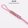 Hilo dorado brillante nudo plano anillo de tiro tejido a mano común falso anillo de tiro cola espiral accesorios de cuerda para pulsera DIY al por mayor