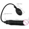 Expansor anal fálico de simulación de expansión inflable de cañón africano, tapón anal posterior, productos de salud sexual para adultos al por mayor