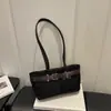 2026 Nova Moda Tendência Versátil Bolsa de Axila Feminina Bolsa de Ombro Retrô Bolsa de Mão para Trabalho e Deslocamento