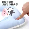 Almohada de Dibujos Animados para Bebé en Stock, Soporta la Forma de la Cabeza del Bebé, Almohada de Dibujos Animados de Algodón Transpirable para Recién Nacidos, Transpirable y Desmontable