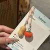 Cosas Buenas Suceden Ruyi Caqui Cacahuete de la Suerte Llavero Lindo Realmente Interesante Colgante para Bolso Regalos para Mejores Amigos