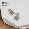 Colgante de Océano Caracola Cangrejo Langosta Pez Pequeño Caballito de Mar Colgante Colgante DIY Pendientes de Cuentas Hechos a Mano Accesorios de Joyería