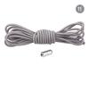 [27] Cordones perezosos, hebilla cápsula sin atar, sujetador de cordón elástico redondo de metal de moda y personalizado de colores, no requiere atar.