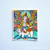 Xizang Ocho Guardianes Thangka Pintura Núcleo Alta Definición Colgante Caja Gawu Núcleo de Tarjeta Obra de Arte Zodiaco Paz Juguetes Culturales