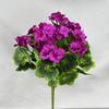 Flores Artificiais Atacado, Flores de Begônia de Tecido Colorido com 9 Cabeças de Seda, Decoração de Casa, Centros de Mesa, Flores Artificiais de Hortênsia