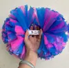 Pompones de Cheerleading Bolas de Flor de Cheerleading Mano de Baile Portátil de Cheerleading Flor de Agitación de Manos Espectáculo de Flor Mango Mate
