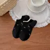Meias Cano Baixo Florais Suaves para Primavera e Verão Femininas, Estilo Coreano Doces com Renda Antiderrapantes de Corte Baixo, Meias Invisíveis Respiráveis Vazadas