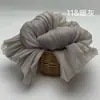 Tela de Organza con Textura Plisada de Poliéster con Patrón de Copos de Nieve, Vestido Camisero Ligero, Tela con Adorno de Encaje Lolita