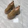 Novedad Moda Otoño e Invierno 2026 Nicho Tendencia Suela Gruesa Aumentador de Altura Cobertura Total Zapatos sin Cordones Estilo Birkenstock