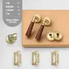 Cerradura de puerta de madera de nogal de lujo ligero estilo francés para uso en interiores en dormitorios, cocinas y baños, manija de puerta dividida universal para el hogar
