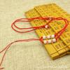 [Fabricante Original] Pingente Cordão Vermelho Amuleto Fivela Ping An Atividades de Shopping Dar Pequenos Presentes Atacado Fivela Ping An