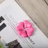 Cuentas Sueltas Acrílicas en Forma de Corazón Cuentas Sueltas de Corazón Durazno Macaron Pulsera Colgante Hecho a Mano para Bolsas Accesorios
