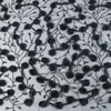 Nuevo Tejido de Malla con Bordado Floral Tridimensional Estilo Francés, Tejido para Vestido con Bordado Pesado de Flor de Rosa para Ropa de Mujer y Niños