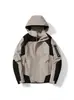 Jaqueta Impermeável Masculina Explorer para Uso Externo Jaqueta Masculina Outono Nova Cor Blocada Marca Tendência Estilo Montanha Jaqueta Casual para Casal Masculino