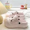 Chinelos Eva Mais Vendidos no Verão, Bonitos e Versáteis, Adequados para Estudantes, Confortáveis e Não Cansam os Pés, Sapatos com Solado Grosso e Bico Fechado para Meninas