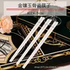 Juego de Vajilla de Cerámica Jingdezhen Platos Vajilla de Porcelana Hueso Platos Domésticos Jade Incrustado en Oro Artesanal Regalos de Oro Venta al por Mayor