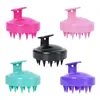 Cepillo para Champú Masajeador Champú para Adultos Peine Redondo para Champú Dientes de Cepillo de Silicona Herramientas de Belleza