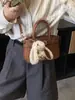 Bolsa Cruzada Femenina Nueva de Primavera 2026 Estilo Vintage de Alto Valor Bolso de Mano Casual para Viajes Bolso Cubo