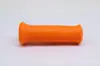 Manoplas de borracha antiderrapantes para guidão, estilo curto, disponíveis em várias cores, vibrantes e estilosas, acessórios para bicicleta, manoplas para guidão de bicicleta