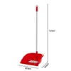 Recogedor de Plástico con Forma de Corazón para el Hogar, Pala Gruesa para Basura, Palo de Plástico Simple Moderno para Limpieza de Sala de Estar y Baño, Ceniza