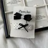 Nuevo Pasador de Pelo de Lunares con Lazo Estilo Coreano para Niñas con Flequillo Lateral Roto Par de Pinzas Laterales de Tela Accesorios para el Cabello para Niños