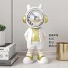 Ornamentos de Astronauta de Luxo Leve Sala de Estar Quarto Adega Armário de TV Estante Decorações para Casa Presente Criativo