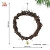 Juguetes para Pájaros Vid Juguetes para Loros Columpio para Jaula de Pájaros Juguetes para Masticar Trepar Saltar Ejercicio Suministros para Pájaros