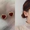 Pendientes de amor para mujer 2023, nuevos pendientes de temperamento de moda, diseño de nicho, pendientes de nicho de alto sentido
